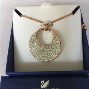 NEW SWAROVSKI ROSE GOLD NECKLACE, 26” long
